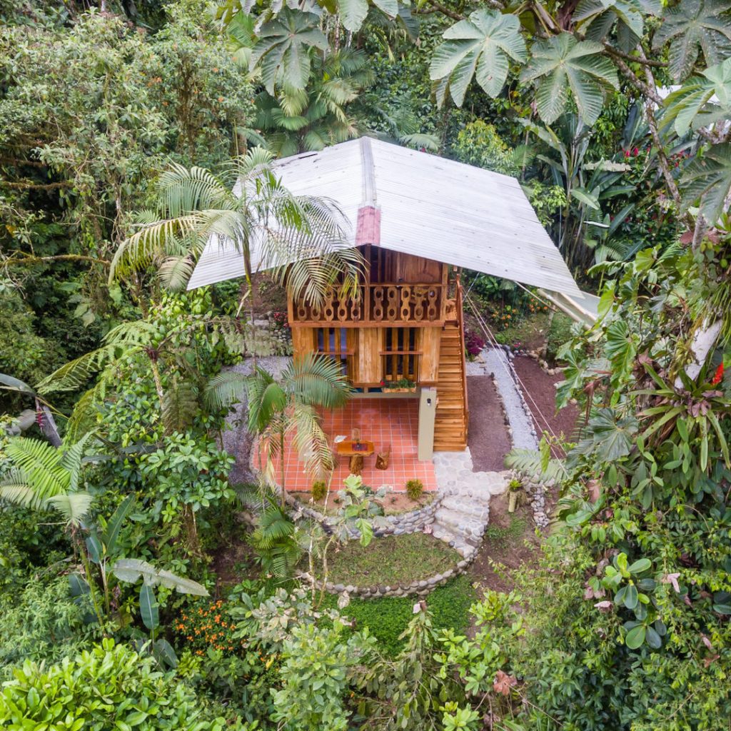 honeymoon cabin mindo ecuador